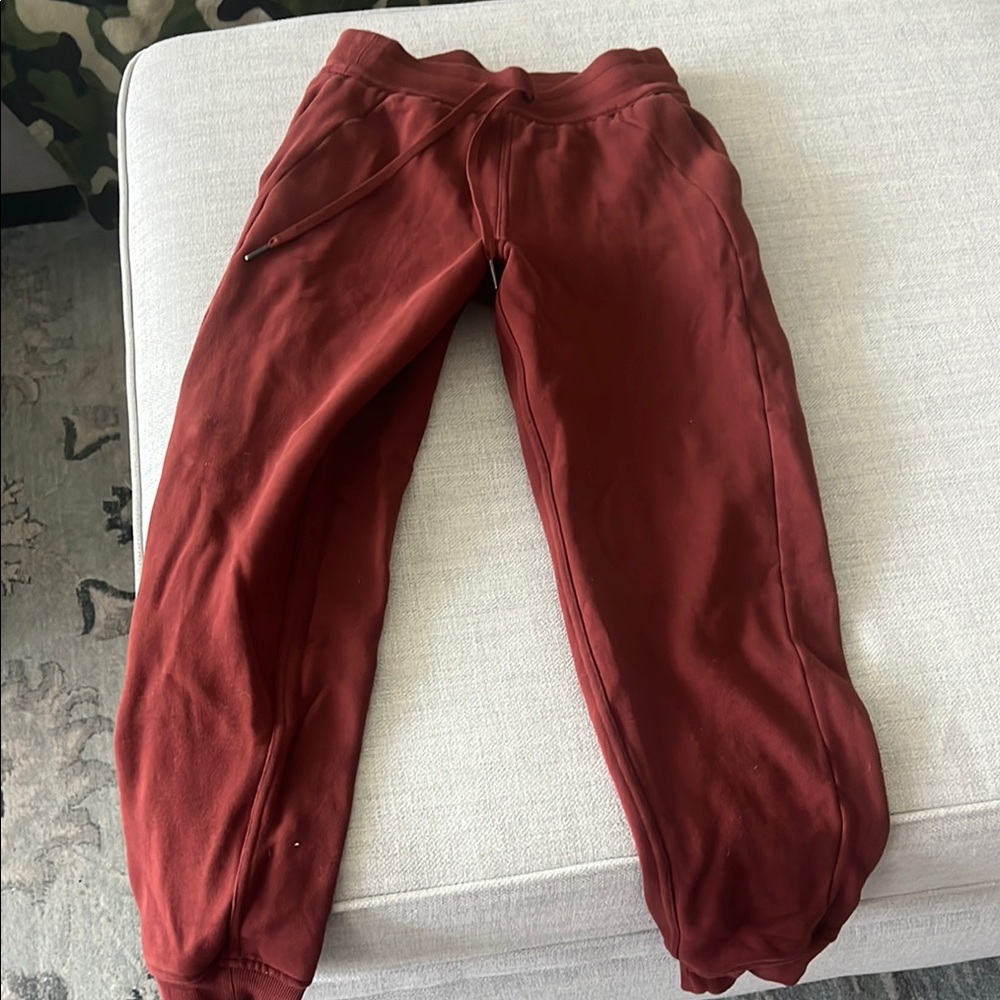 lululemon athletica Burgundy Track Pants